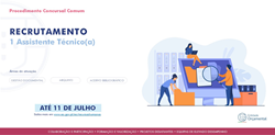 Estamos a recrutar