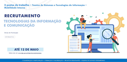 Estamos a recrutar